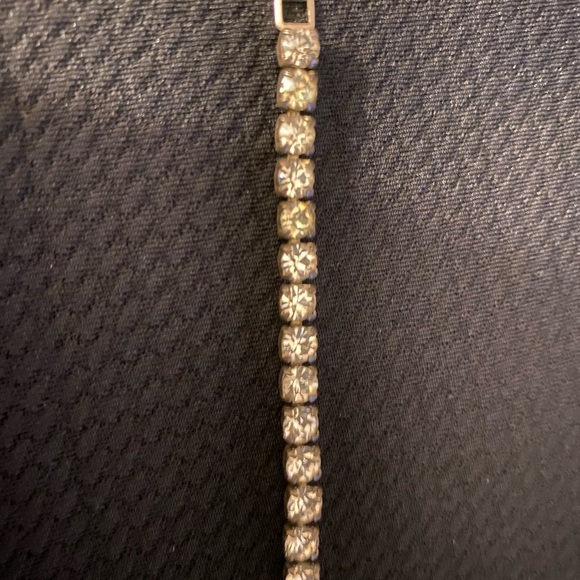 Vintage Rhinestone Bracelet - Picture 3 of 4